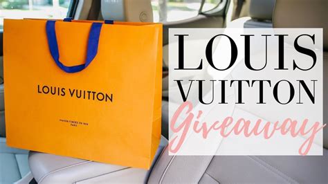 louis vuitton giveaway